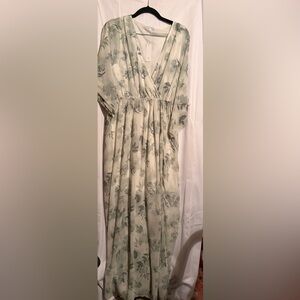Baltic Born Sage Floral Maxi Dress
